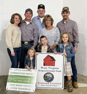Awards presented by Little Kanawha Conservation District